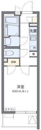 クレイノうたりの物件間取画像